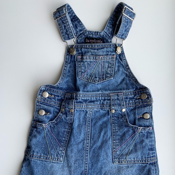 [2 for 15$✨] Adorable Jeans Overall Dress 💕 - Picture 3 of 6